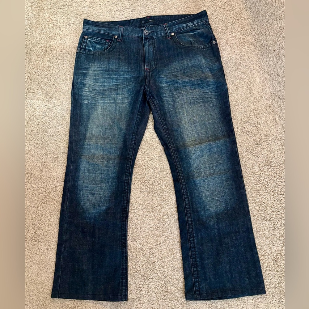 * INC International Concepts Dark Blue Bootcut Men’s Jeans 34x29 (actl 36x27.5)*